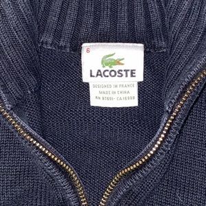 2000s Men’s Lacoste sweater - no flaws!